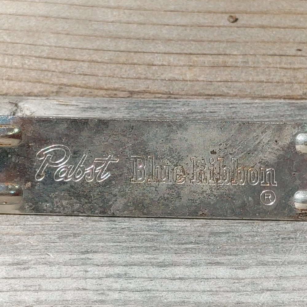Vintage Pabst Blue Ribbon Beer Bottle Can Opener S